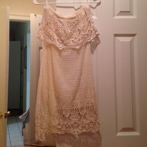 Off white lace dress