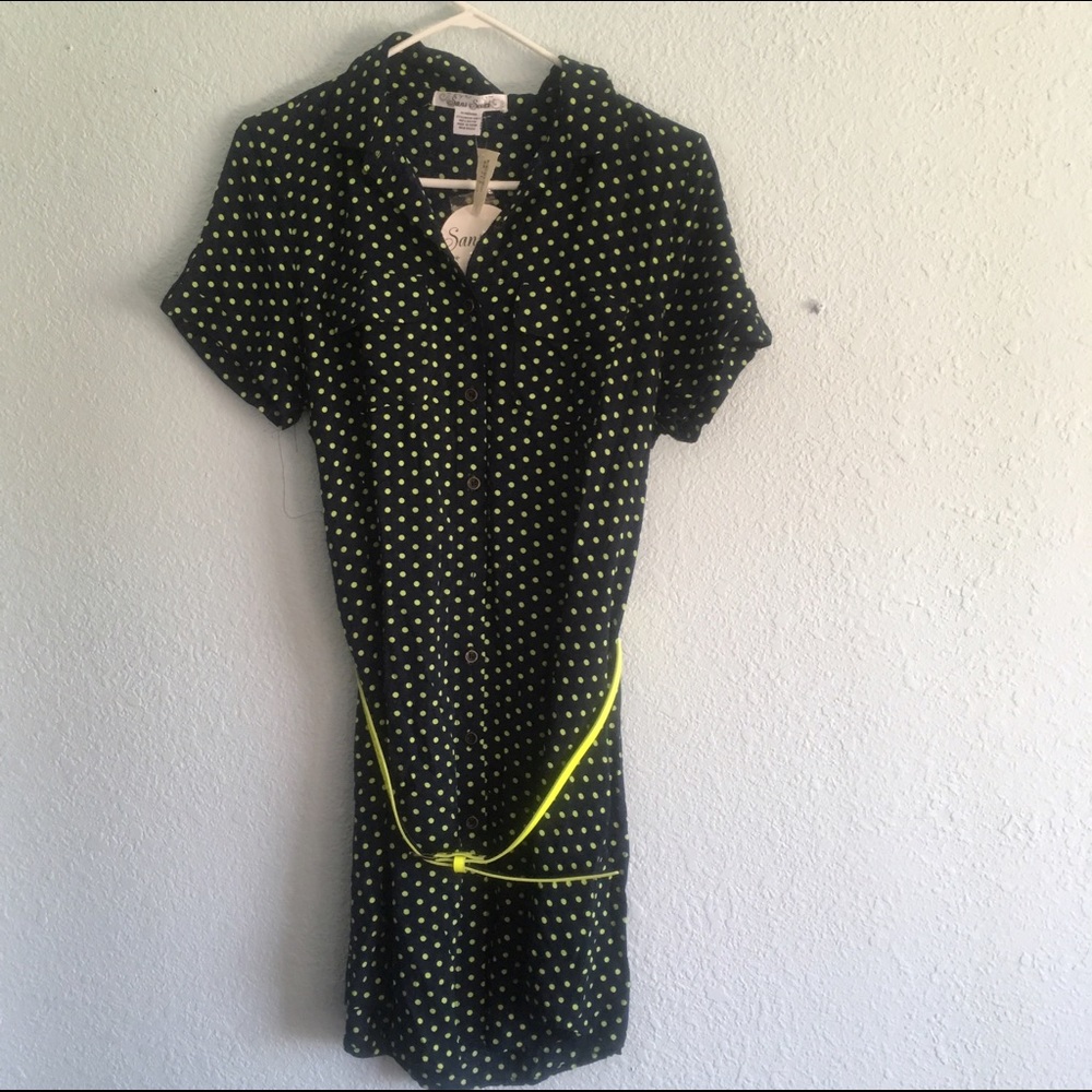 New with tag medium polka dot dress
