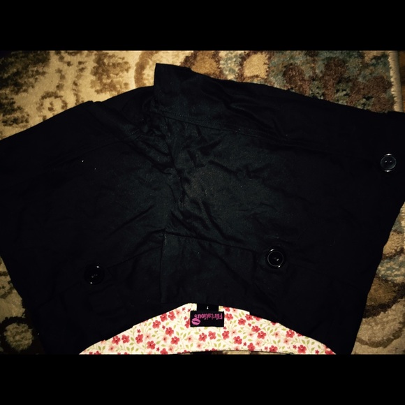 Black dress shorts