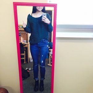UO off shoulder oversized sweater