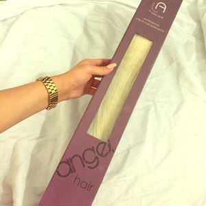 22" Blonde Angel Hair extensions