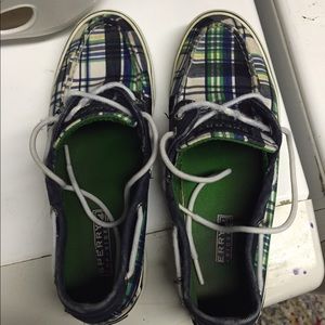 Plaid Sperry Topsiders