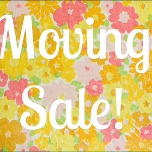 Moving Sale! 50% Off!!