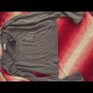 Hollister crop sweater size large