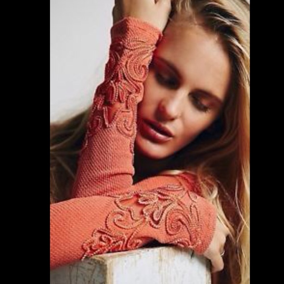 💜bundled Free People Masquerade thermal top - Picture 2 of 4