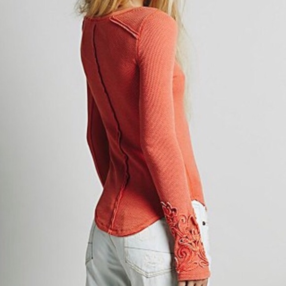 💜bundled Free People Masquerade thermal top - Picture 3 of 4