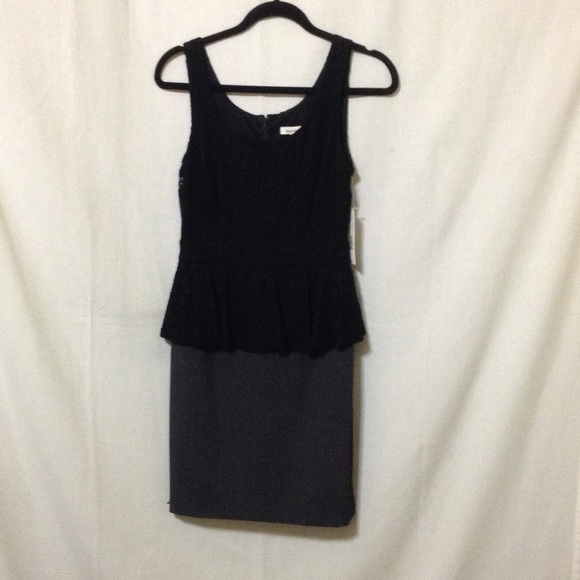 Laundry black and gray new dress