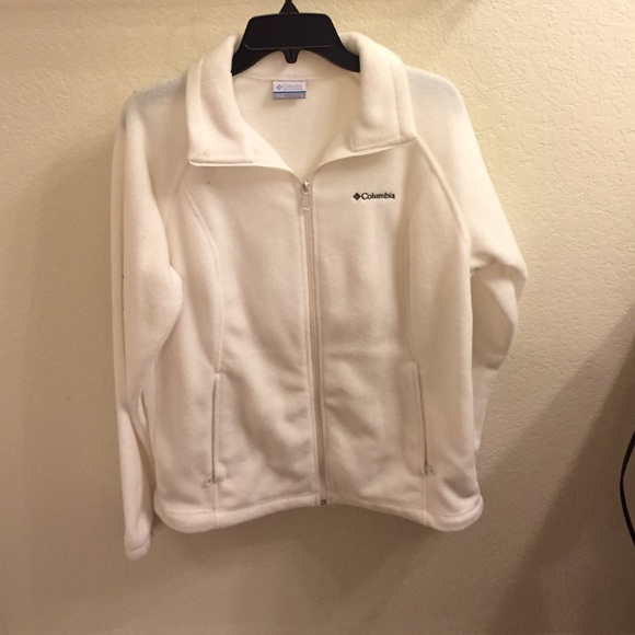 White Columbia Fleece Jacket