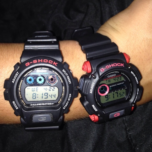 two G-shock watches