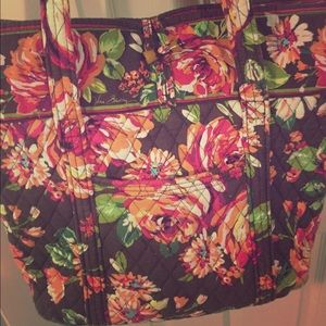 Vera tote in English Rose