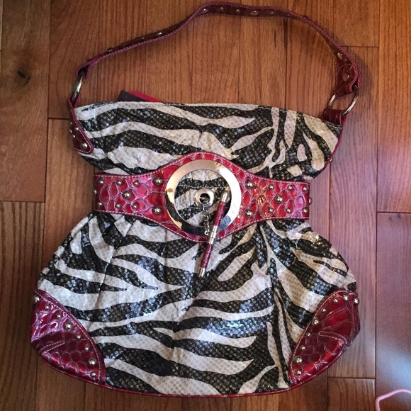 Zebra purse