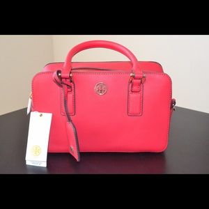 Tory Burch Robinson Mini Square Satchel