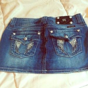 NEW miss me denim skirt!