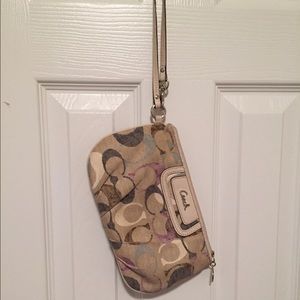 Coach wristlet