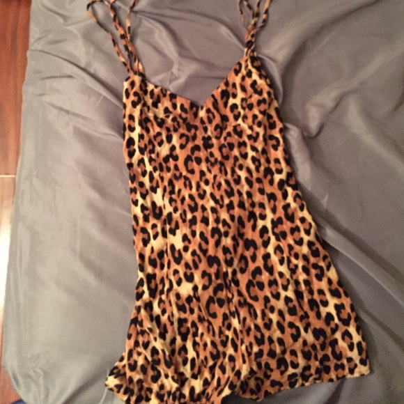 Silence + noise cheetah romper!