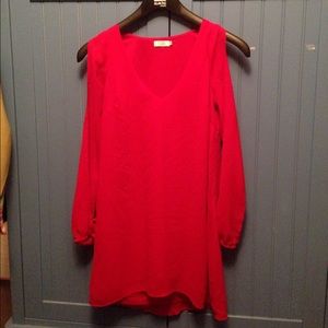 Tobi Red Summer Breeze Dress