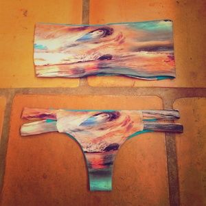 San Lorenzo Two Strap Thong set