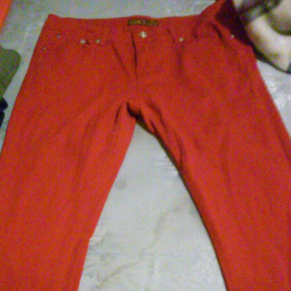 Skinny jeans (red)