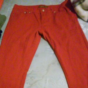 Skinny jeans (red)