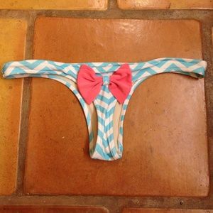 Lolli Swimwear Bow Back Thong