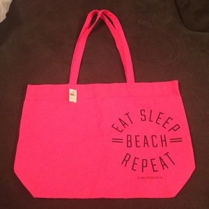 Pink Tote Bag