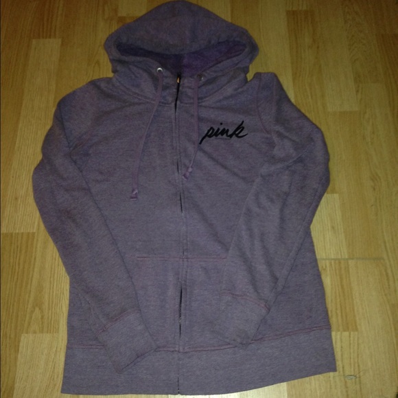 Vs pink funnel neck