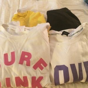 Pink Sweatshirt Bundle