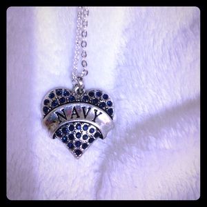 Navy wife necklace