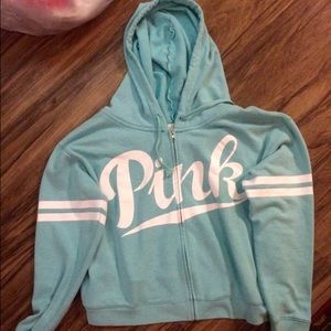 Sold**** VS full boyfriend fit zip up hoodie