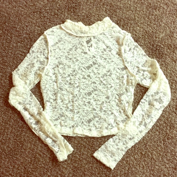 LACE CROP TOP FOR SALE