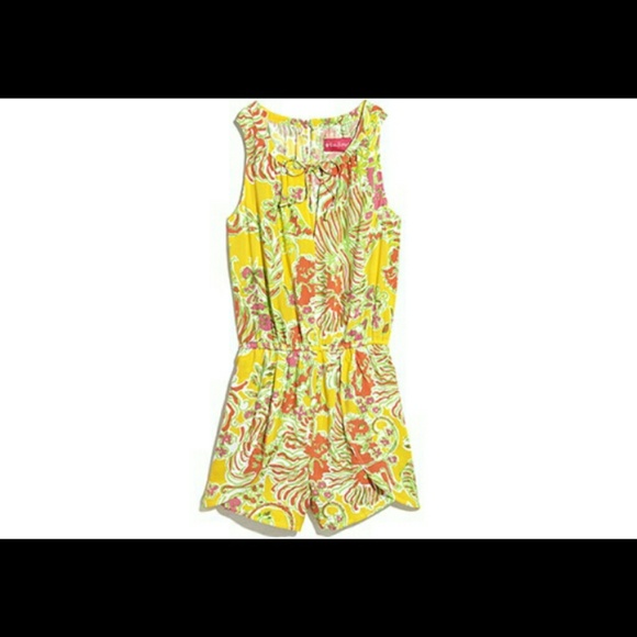 Lilly Pulitzer For Targer Chalice Romper XS