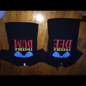 matching tweedle dee and tweedle dum shirts