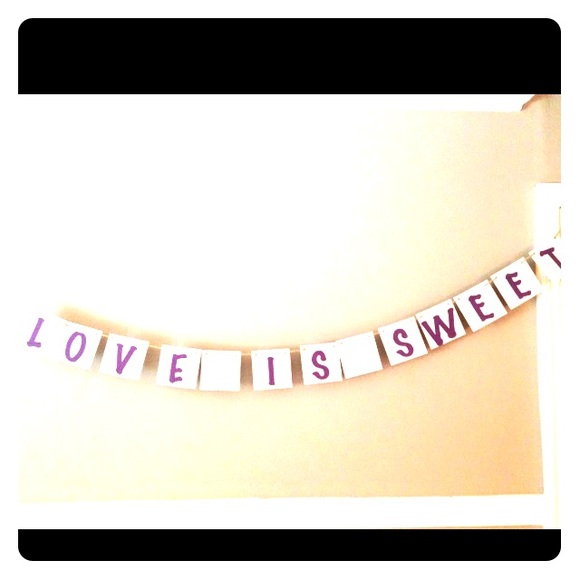 On hold ❗️Candy bar sign for wedding bridal baby