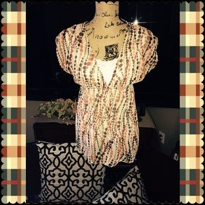 TIE FRONT BABYDOLL TOP