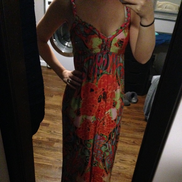 Orange and brown maxi - Picture 2 of 4