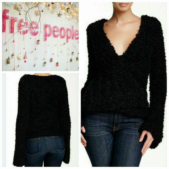 Free People Sweaters - Free People Faux Wrap Sweater