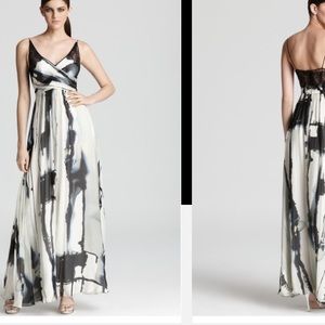 Nicole Miller Artelier Bleeding Ink Dress