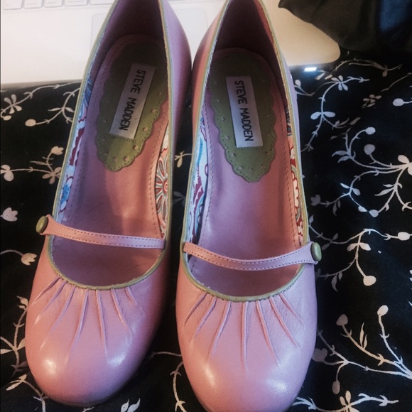 Steve Madden pink heels - Picture 1 of 3
