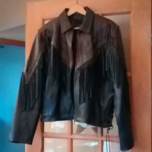 Leather jacket