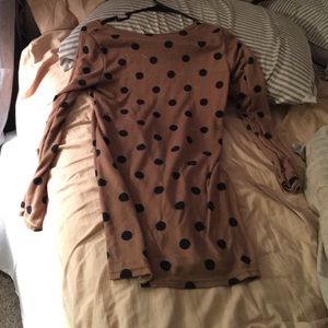 Polka dot mini dress or shirt