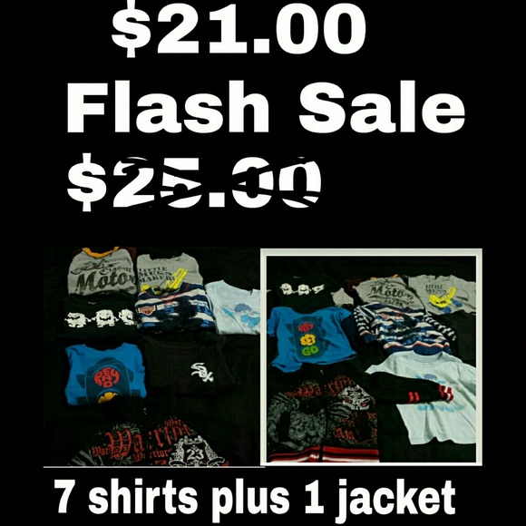 2t toddler tshirt bundle comes with zip up jacket