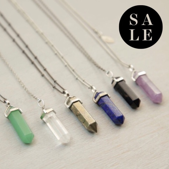 Handmade Jewelry - 🆕Amethyst Crystal Long Pendant Necklace