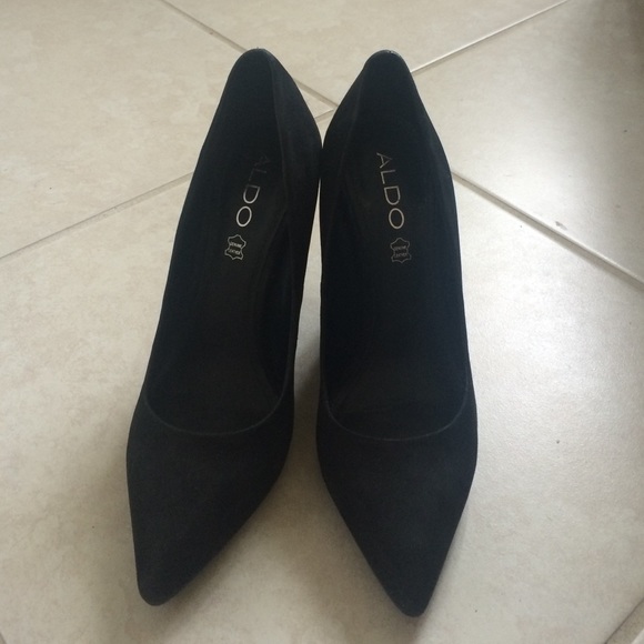Black Pointy Toe ALDO Heels
