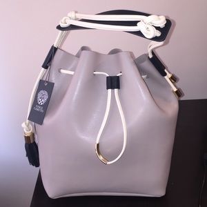 Brand new Vince Camuto color-block drawstring bag!