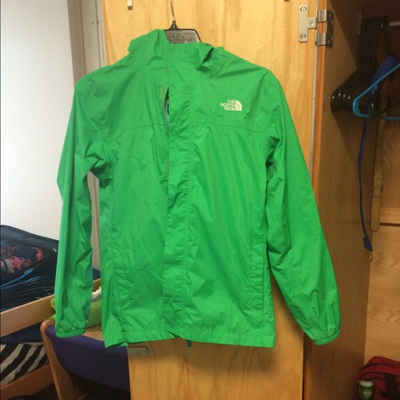 North face rain coat