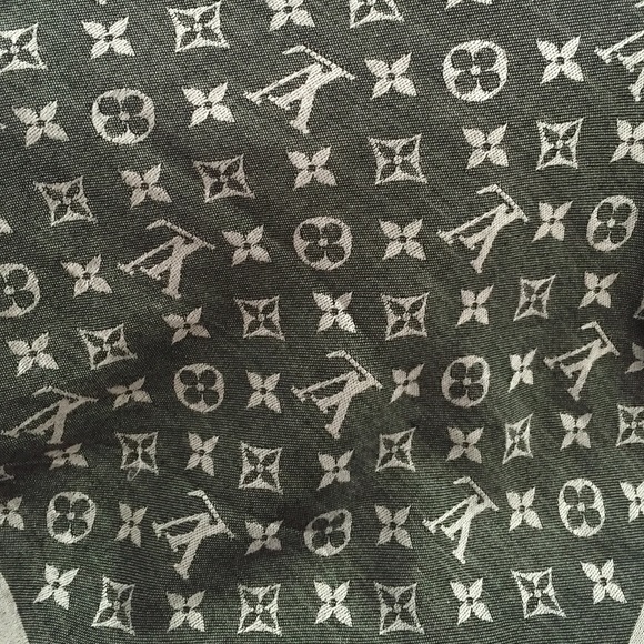 Louis Vuitton Monogram Denim Shawl
