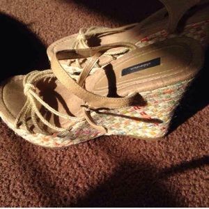 Wedge sandals!