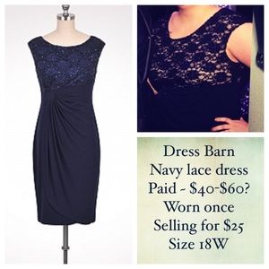 Navy dress