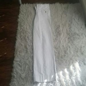 Anthropologie wide leg sailor pants.