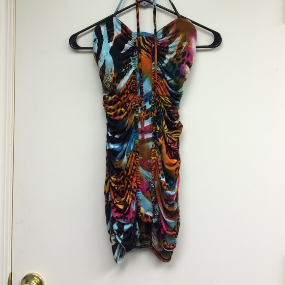 Dress slim colorful new